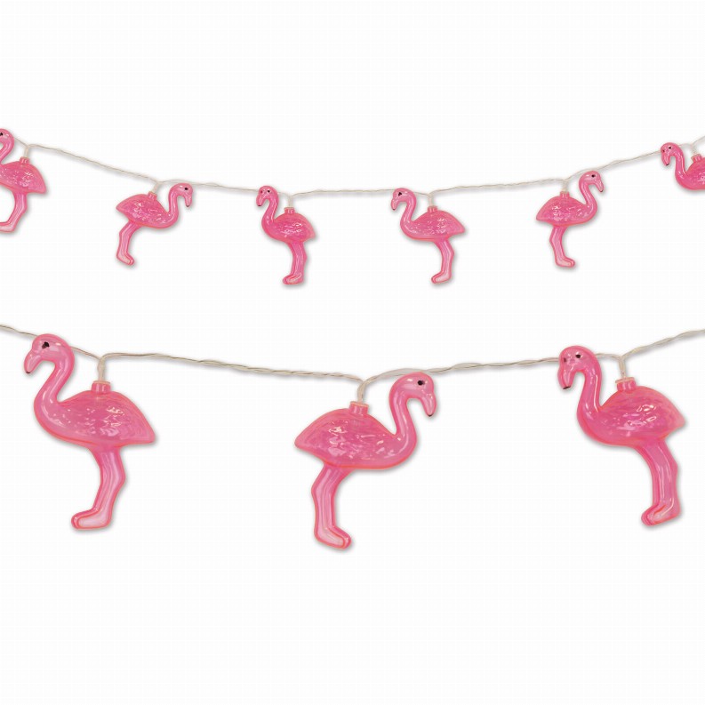 Light Ups  - Luau Flamingo String Lights
