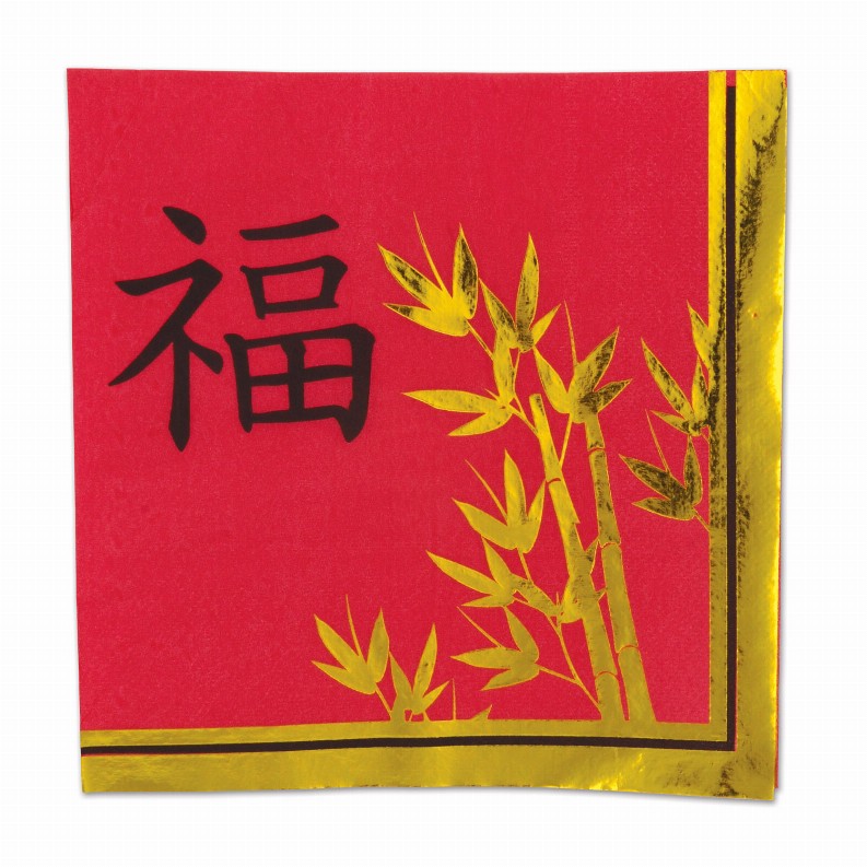 Napkins-Lunch  - Asian Asian Luncheon Napkins