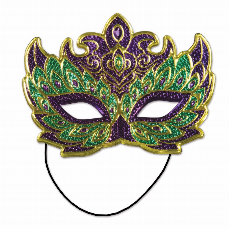 Novelty  - Mardi Gras Mardi Gras Costume Mask