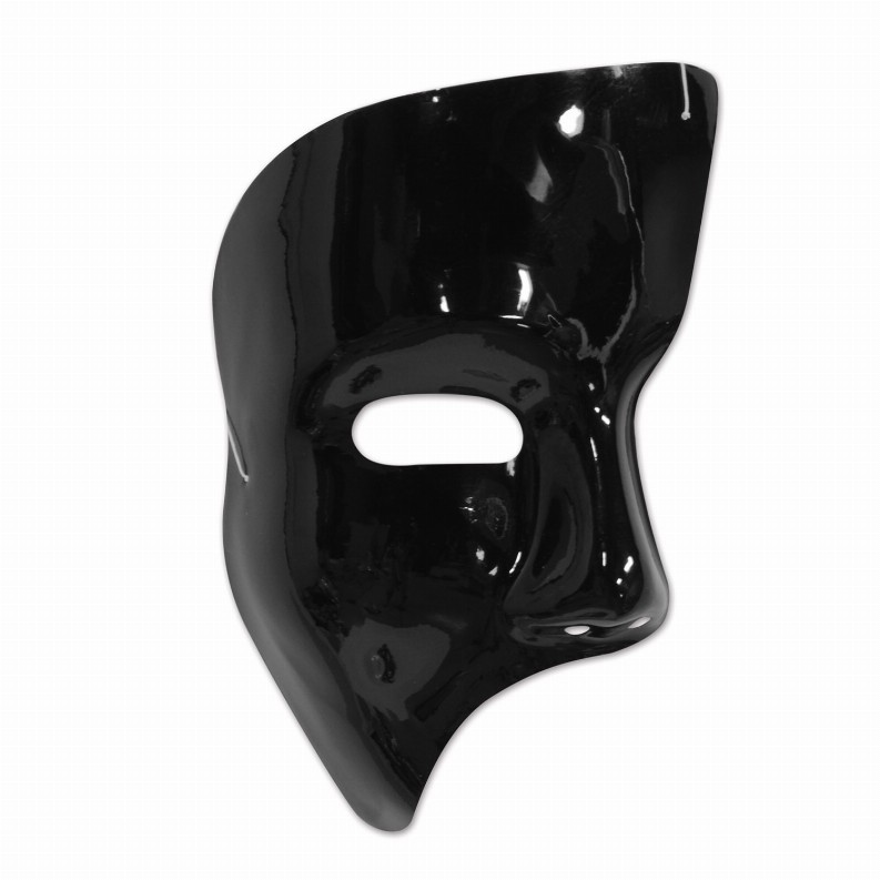 Novelty  - General Occasion Black Phantom Mask