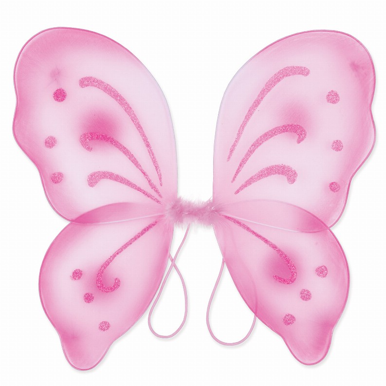 Nylon Fairy Wings - Pink Halloween Nylon Fairy Wings