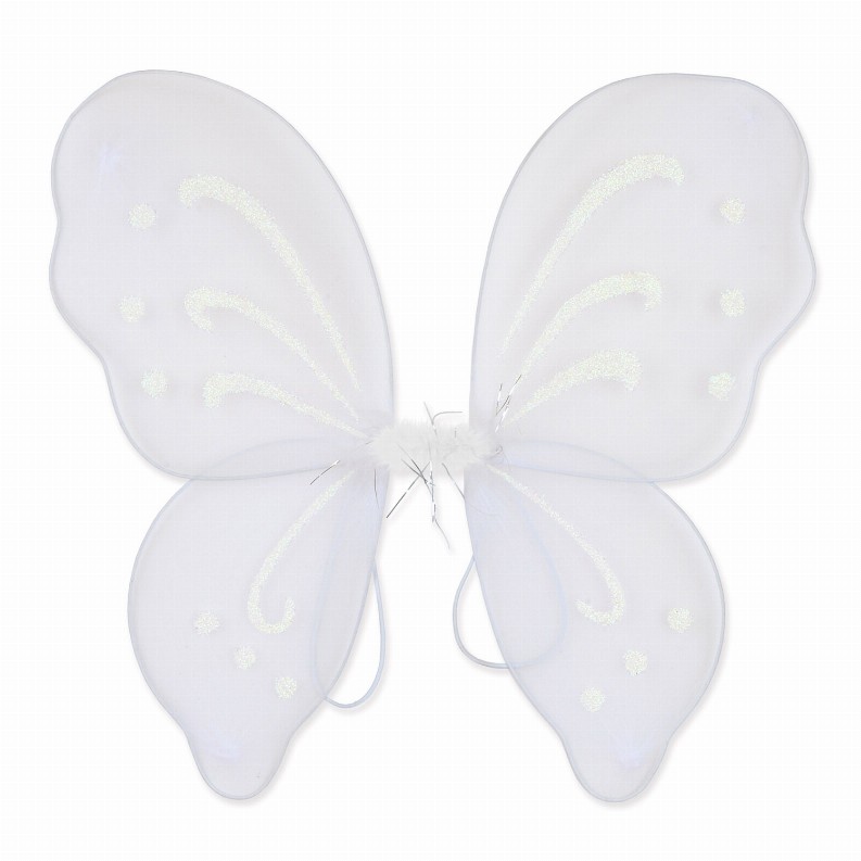 Nylon Fairy Wings - White Halloween Nylon Fairy Wings
