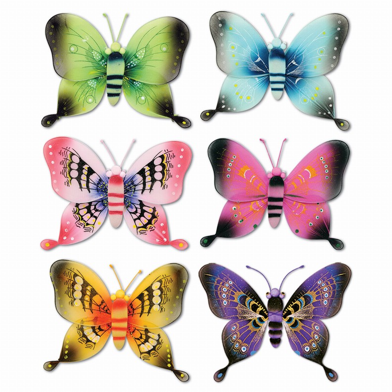 Nylon - Spring/Summer Jumbo Majestic Butterflies