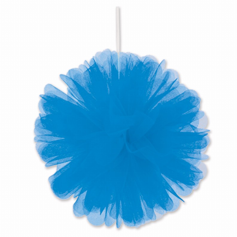 Nylon - General Occasion Blue Tulle Balls