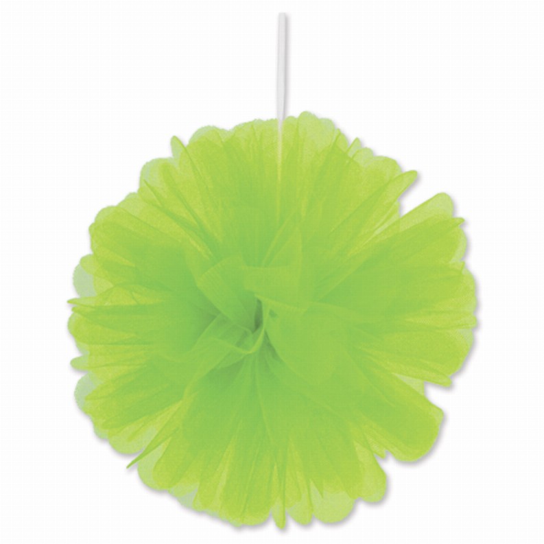 Nylon - General Occasion Lime Tulle Balls