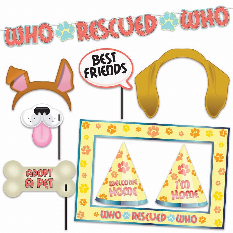 Party & Decorating Kits (For Multiple Themes) - Pets Who Rescued Who Party Kit
