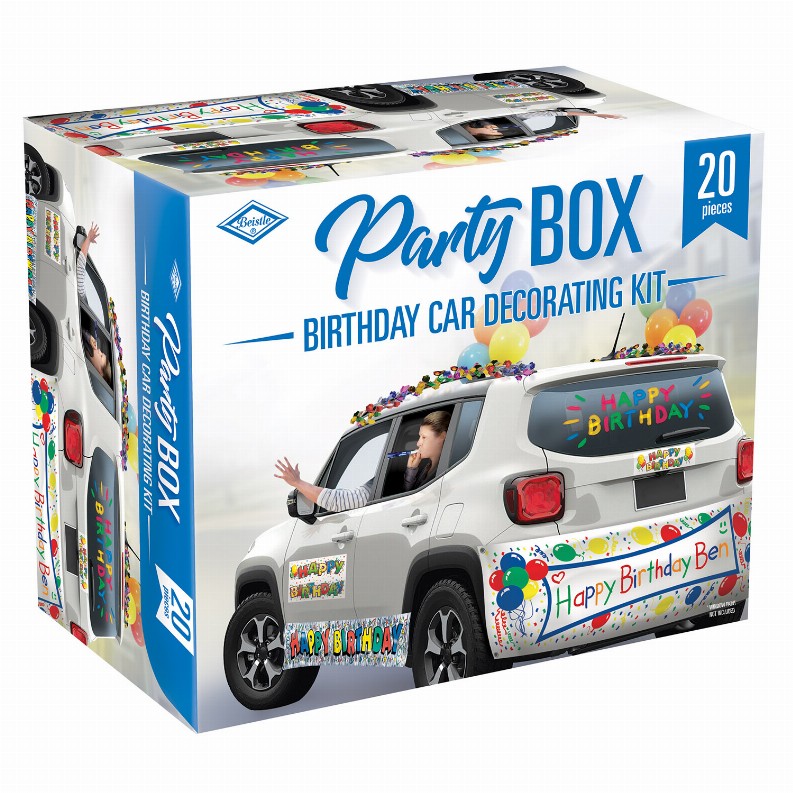 Party Box - Birthday Birthday Car Party Box