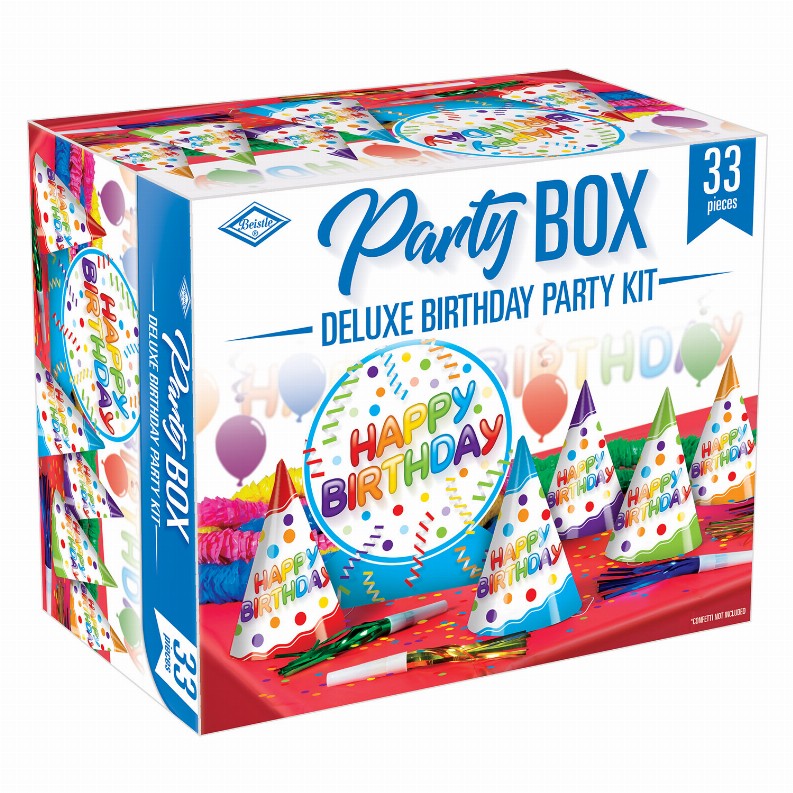 Party Box - Birthday Deluxe Birthday Party Box
