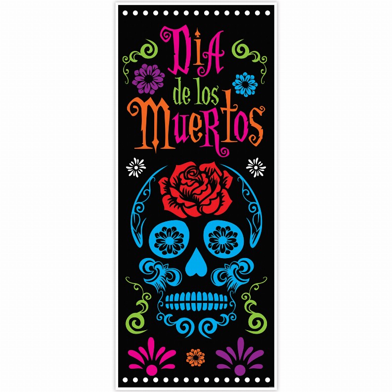 Party Door Covers - 30" x 6'Day of the DeadDay Of The Dead