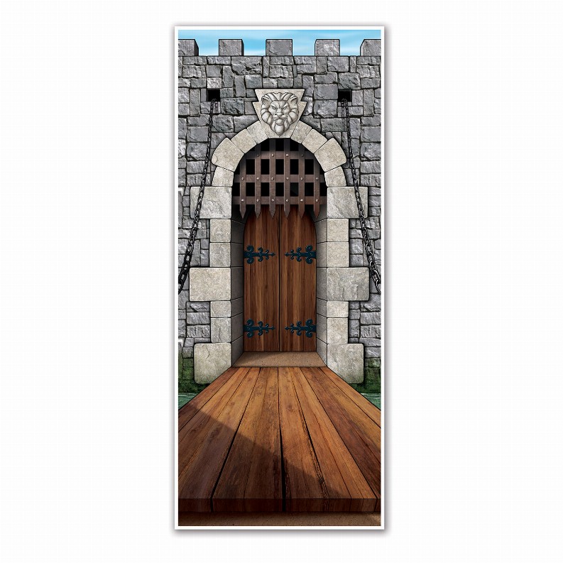 Party Door Covers - 30" x 6'MedievalCastle