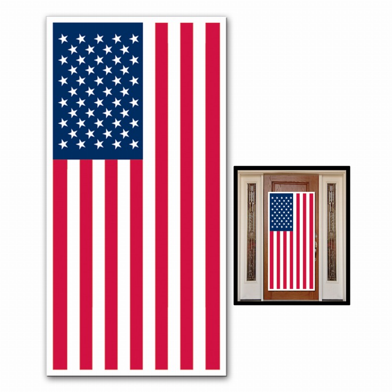 Party Door Covers - 30" x 5'PatrioticAmerican Flag