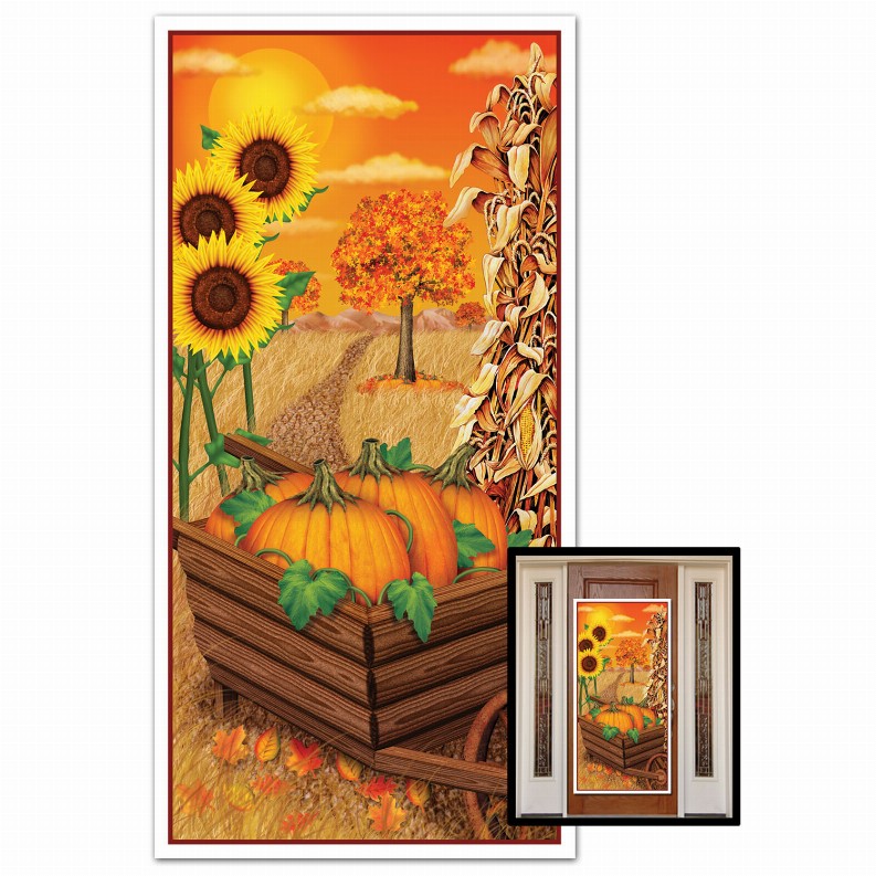 Party Door Covers - 30" x 5'Thanksgiving/FallFall