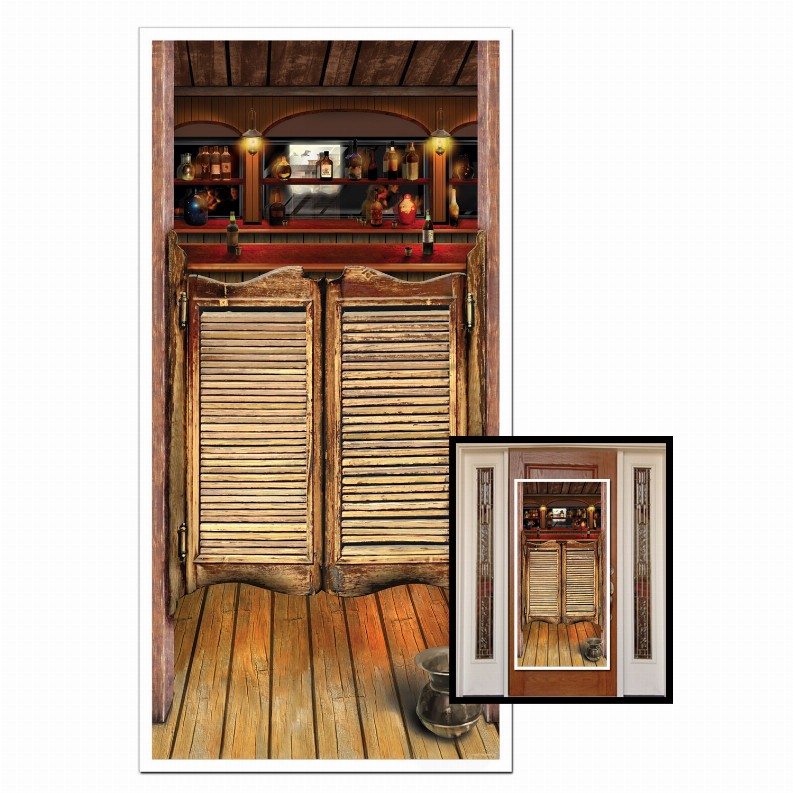Party Door Covers - 30" x 5'WesternSaloon