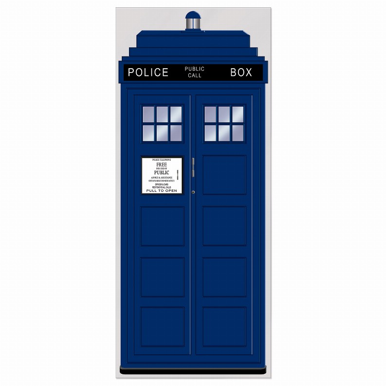 Party Door Covers - 30" x 6'BritishPolice Call Box