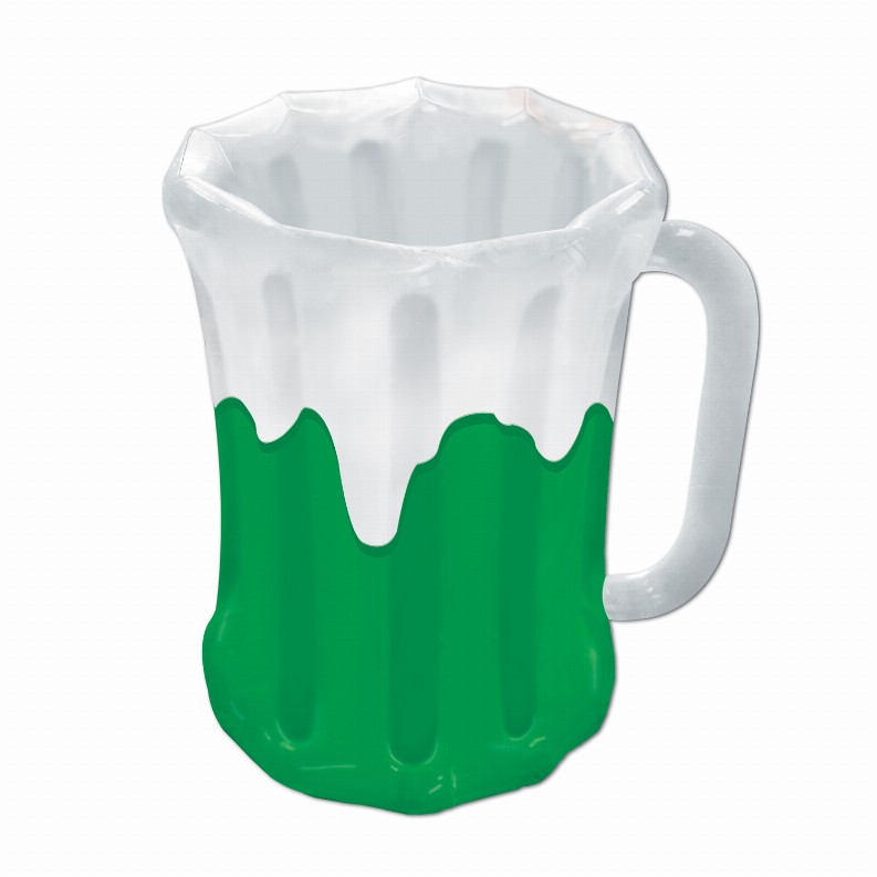 Party Inflatables -  18" x 27"St. Patrick's Beer Mug Cooler