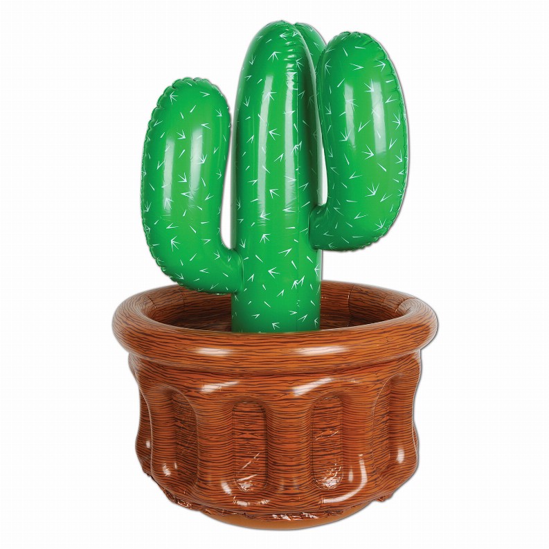 Party Inflatables -  18" x 26"Western Cactus Cooler