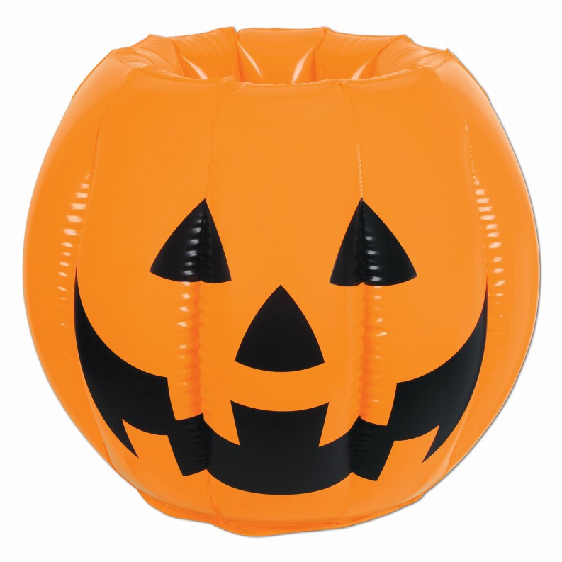 Party Inflatables -  22" x 15.5"Halloween Jack-O-Lantern Cooler