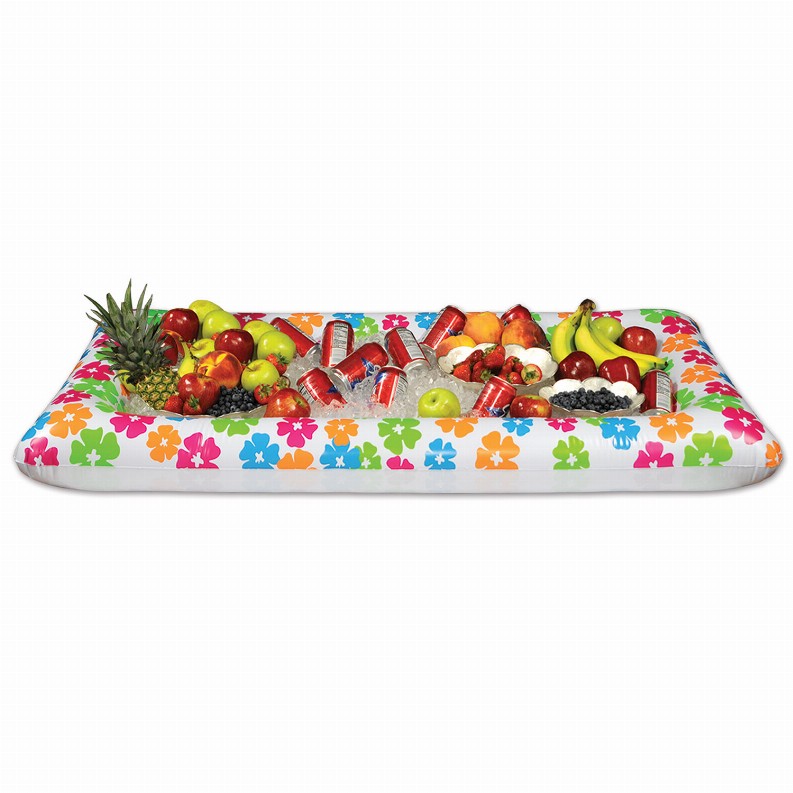 Party Inflatables -  28" x 4' 5.75"Luau Luau Buffet Cooler