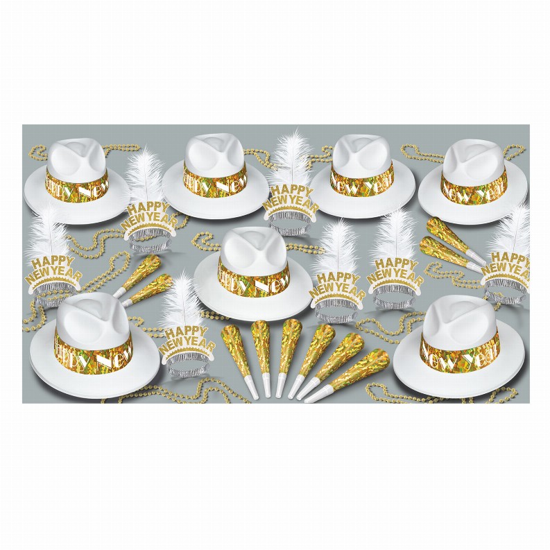 Party Kit - New Years 50 Person LA Swing Gold