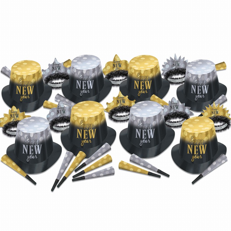 Party Kit - New Years 50 Person New Year Lights