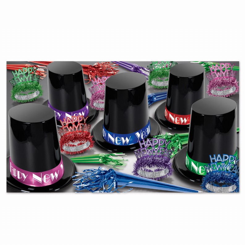 Party Kit - New Years 50 Person The Big Top Hat