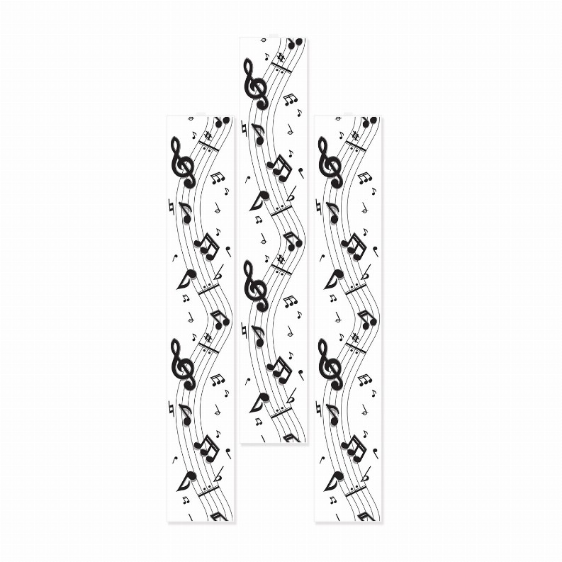 Party Panels - Music Musical Notes Party Panels