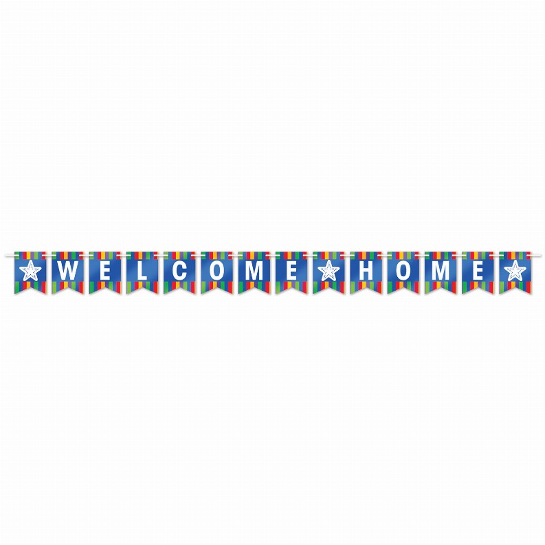 Party Streamers - 6" x 8'General OccasionFoil Welcome Home