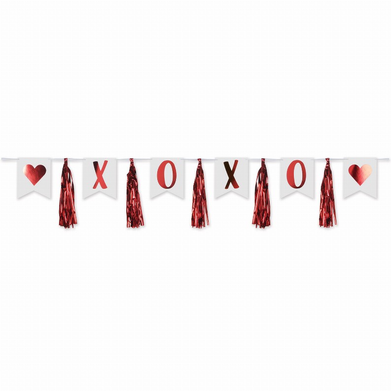 Party Streamers - 13" x 6'ValentinesXOXO Tassel