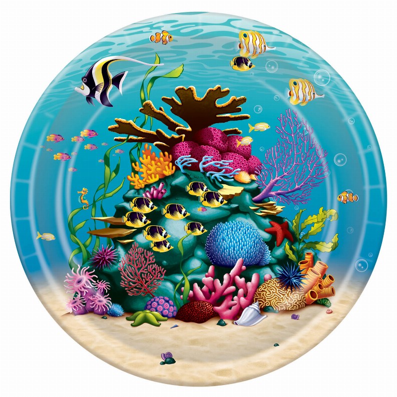 Plates-Dinner - Under The Sea Under The Sea Plates