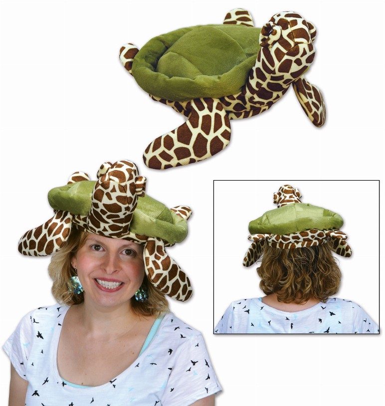 Plush(Multiple Themed Designs Available)   Under The Sea Plush Sea Turtle Hat