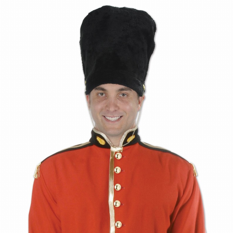 Plush(Multiple Themed Designs Available)   British Royal Guard Bearskin Hat