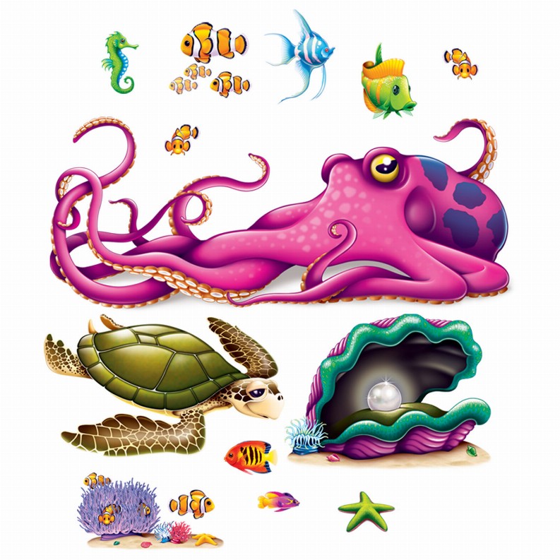 Props - Under The Sea Sea Creature Props