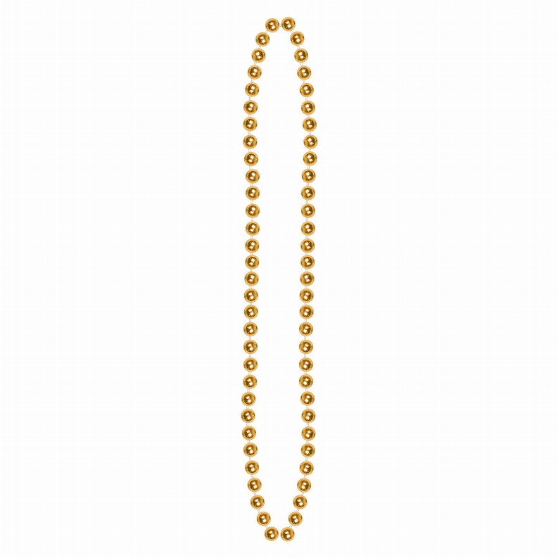 Round Party Beads  - General Occasion Gold Bulk Party Beads - Small Round