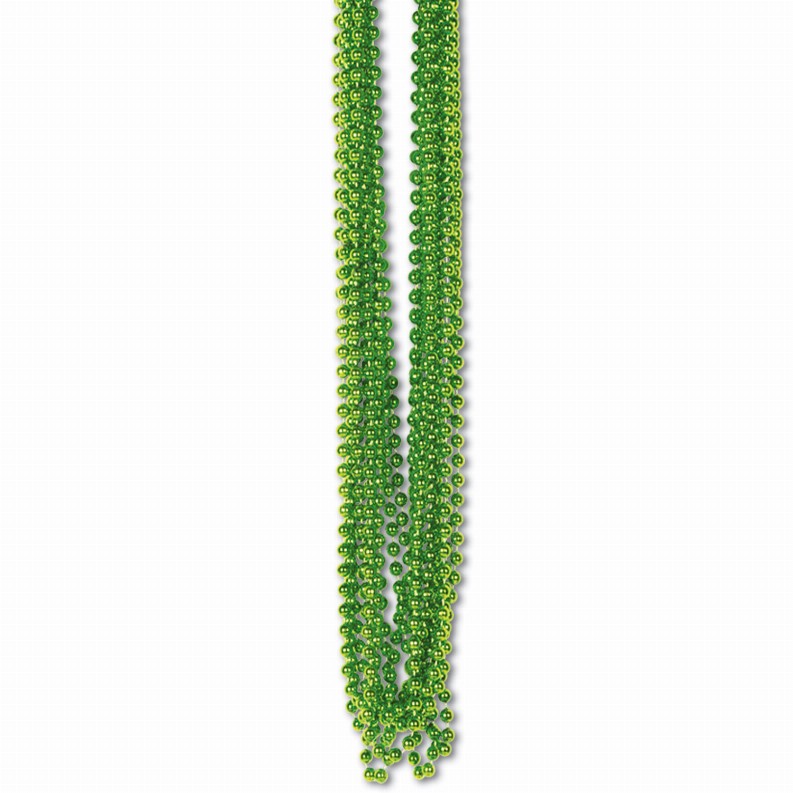 Round Party Beads  - General Occasion IT GREEN Bulk Party Beads - Small Round