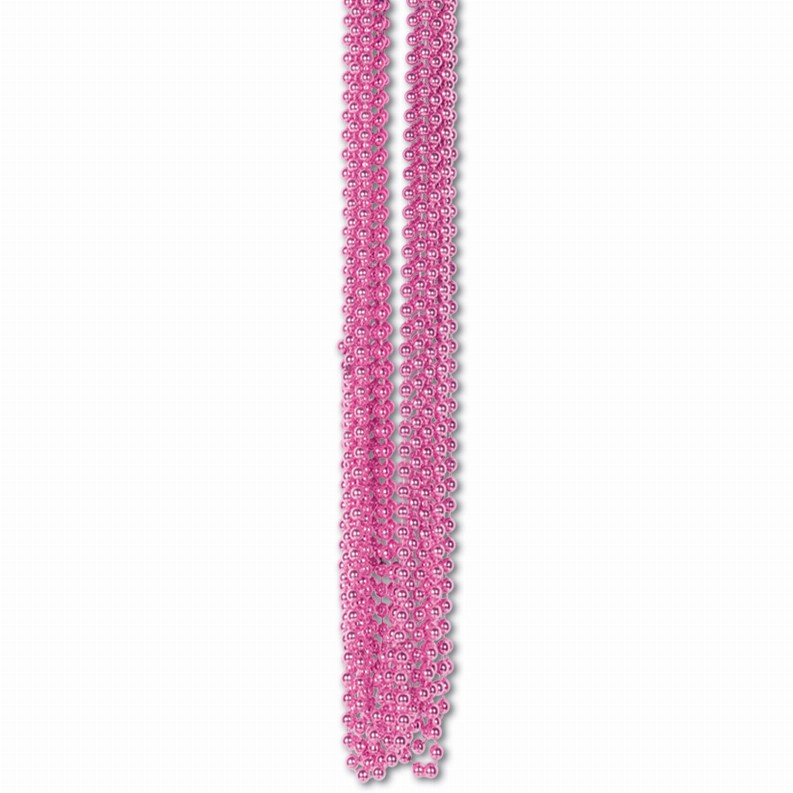 Round Party Beads  - General Occasion Pink Bulk Party Beads - Small Round