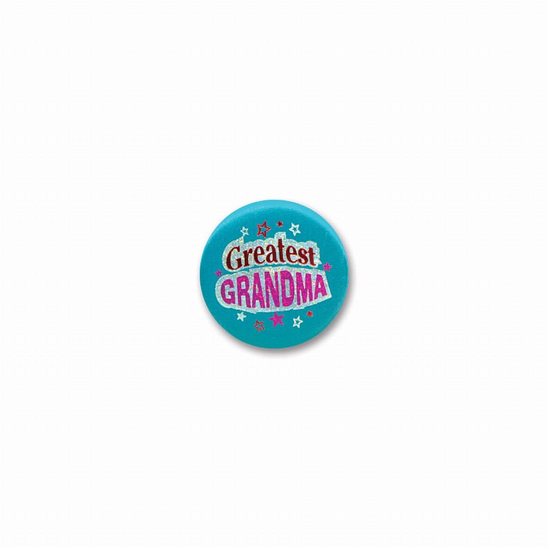 Satin Buttons  - Mothers/Fathers Day Greatest Grandma Satin Button