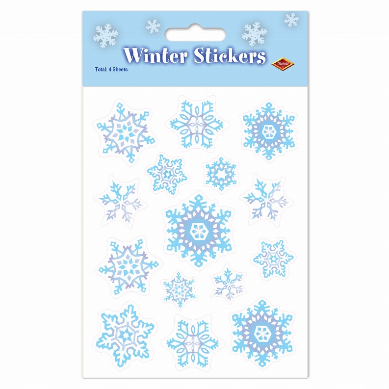 Stickers  - Christmas/Winter Snowflake Stickers