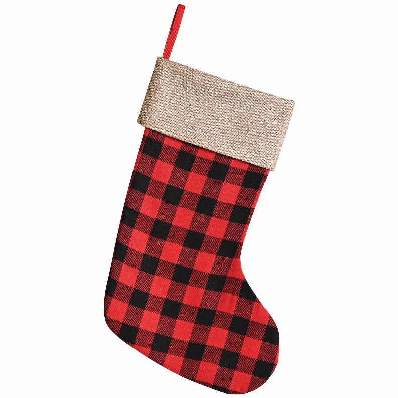 Stockings  - Christmas/Winter Red Plaid Stocking