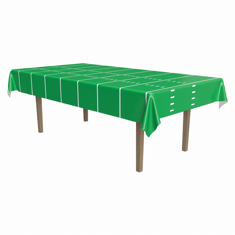 Table Covers 54" x 108"   Patterned Football