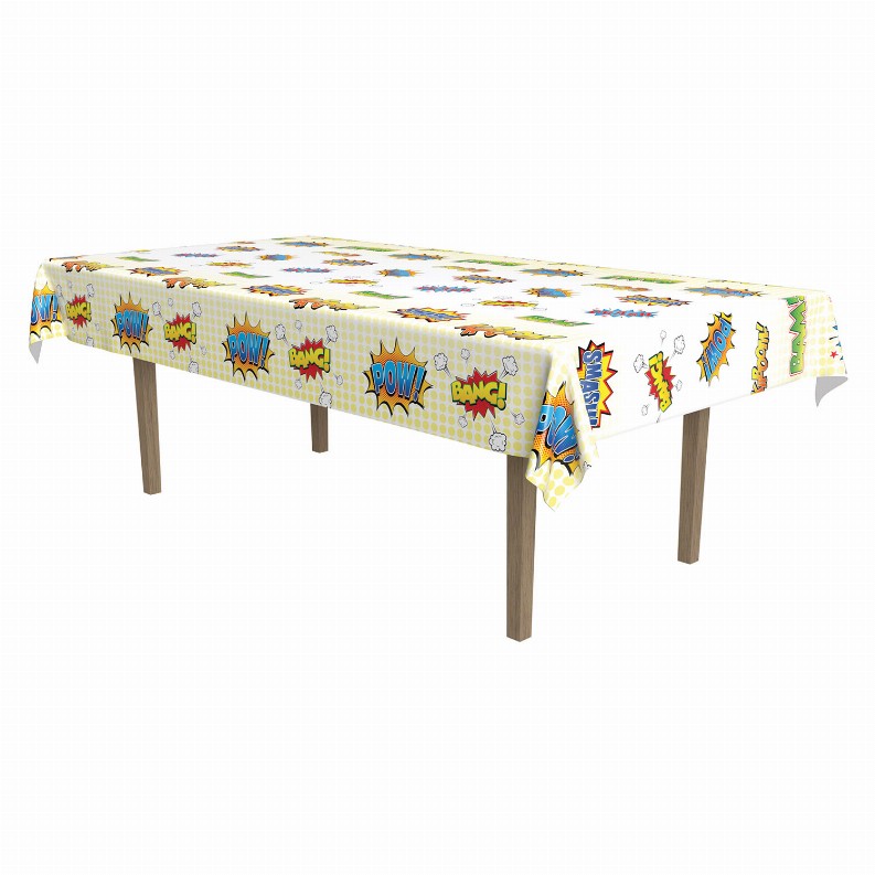 Table Covers 54" x 108"   Patterned Heroes