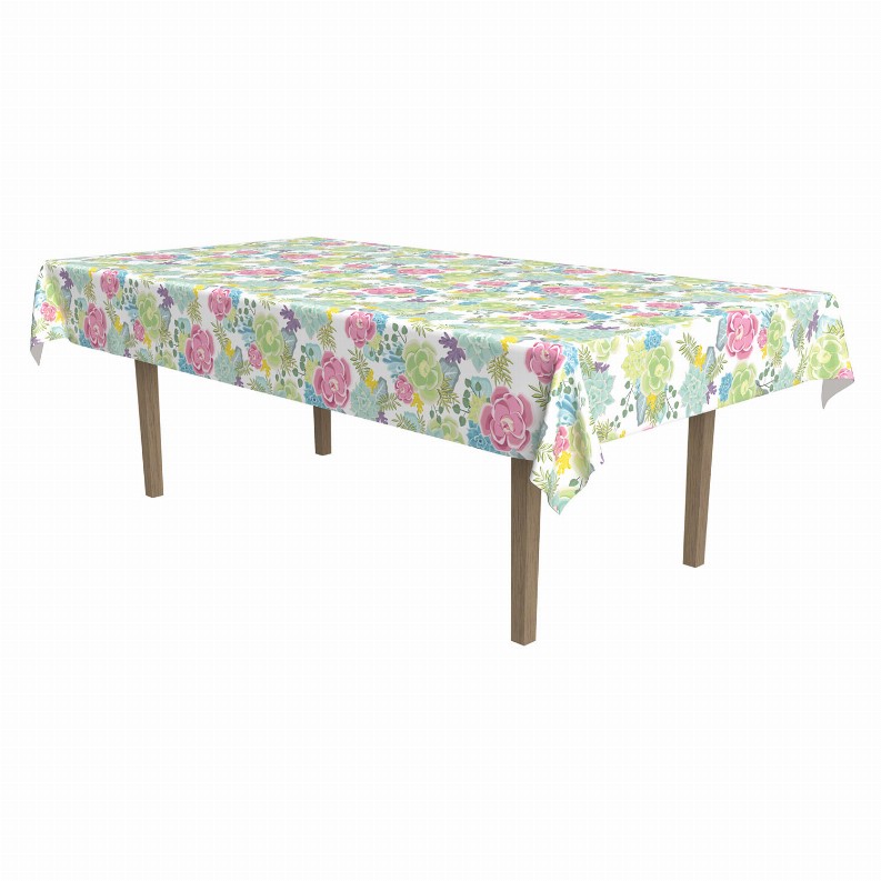 Table Covers 54" x 108"   Patterned Spring/Summer
