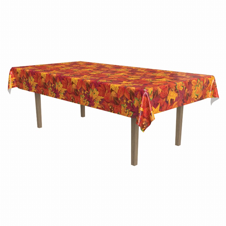 Table Covers 54" x 108"   Patterned Thanksgiving/Fall