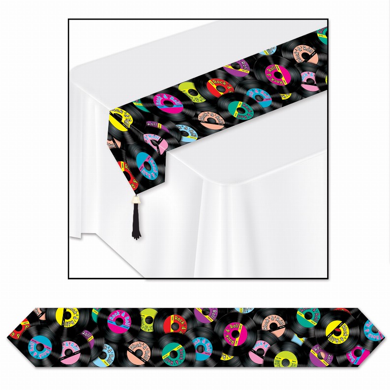 Table Runner  11" x 6  50's/Rock & Roll Printed