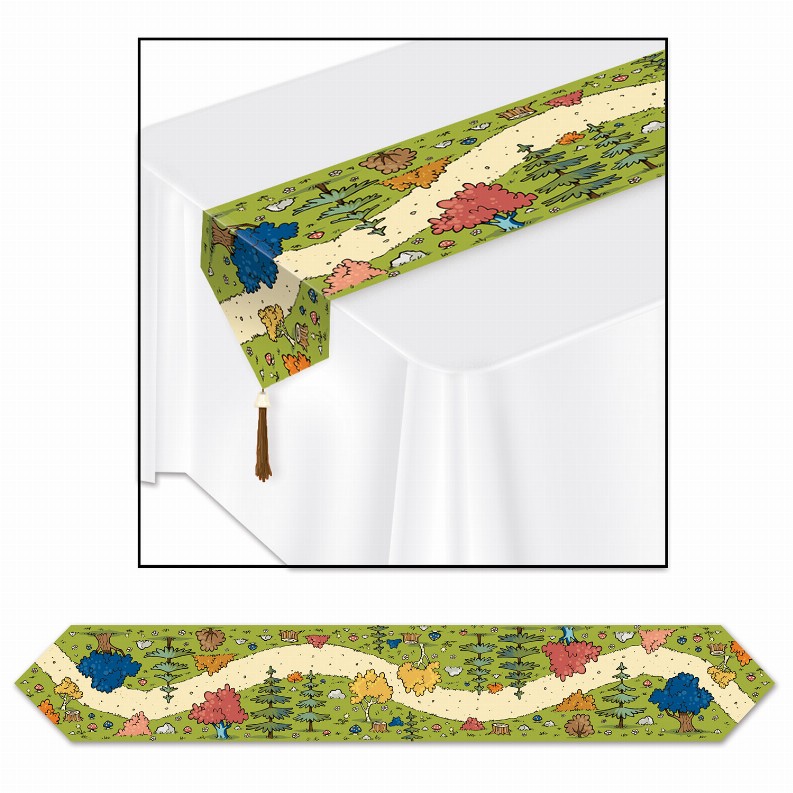 Table Runner  11" x 6  Woodland Friends Printed