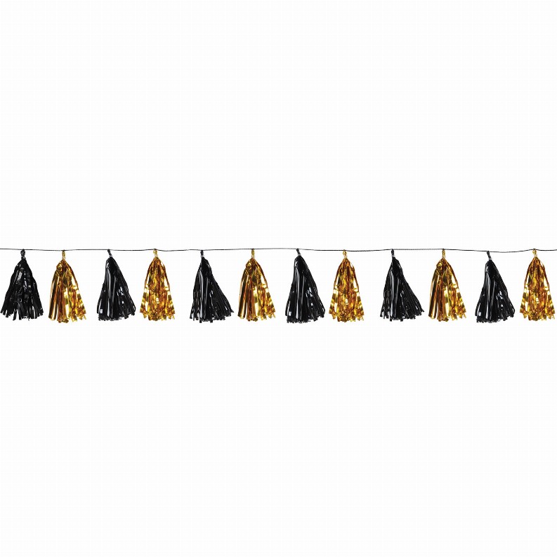 Tassel Garlands  - Awards Night Gold Metallic Tassel Garland