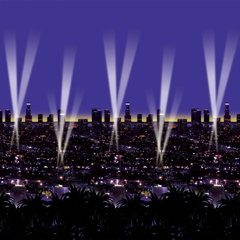 Themed Backdrops - Awards Night Skyline Backdrop