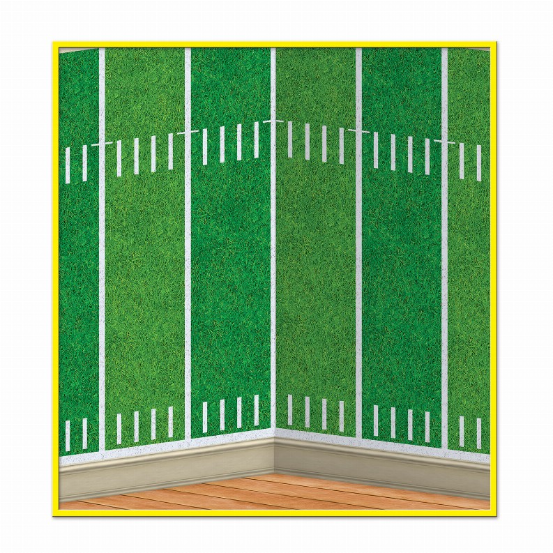 Themed Backdrops - Football Football Field Backdrop