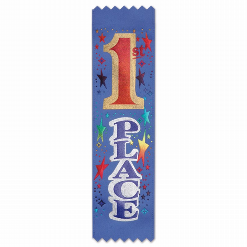 Value Packs  - Sports  1st Place Value Pack Ribbons