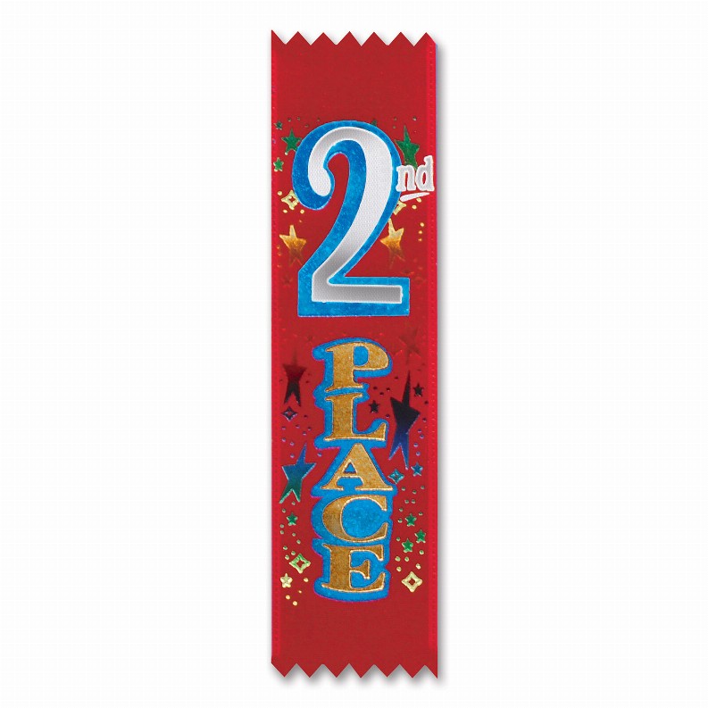 Value Packs  - Sports  2nd Place Value Pack Ribbons