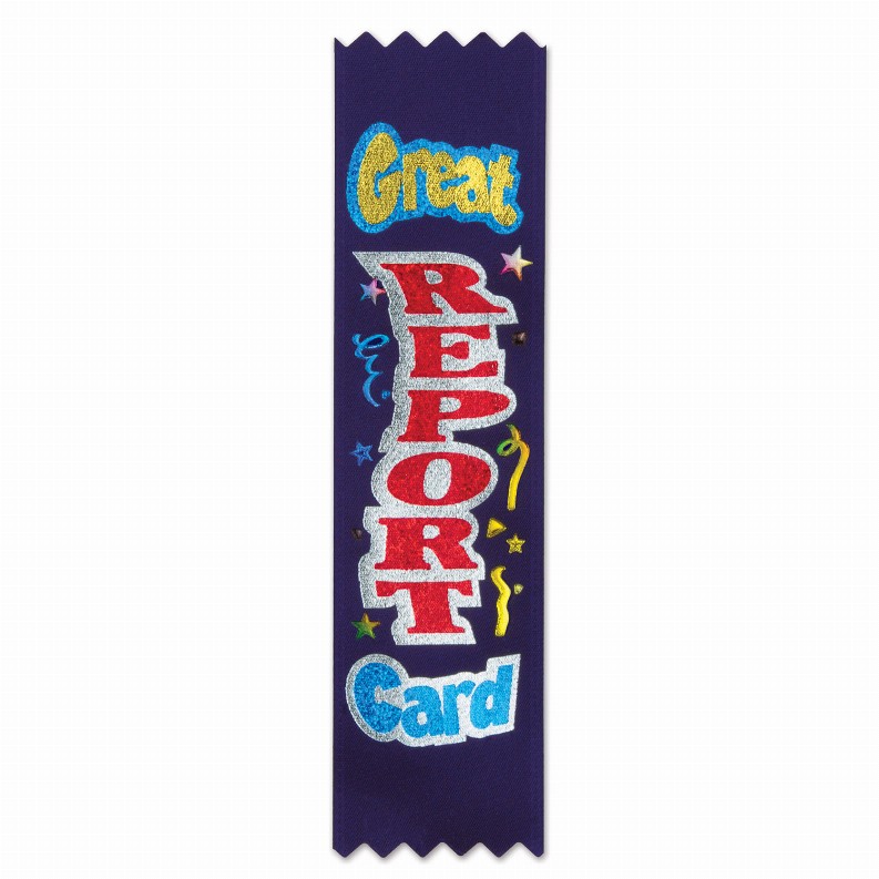 Value Packs  - Educational Great Report Card Value Pack Ribbons